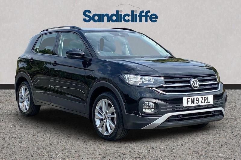 Black Used 2019 VW T-Cross SE SUV | £14,123 (Fair price) - Image 1/4