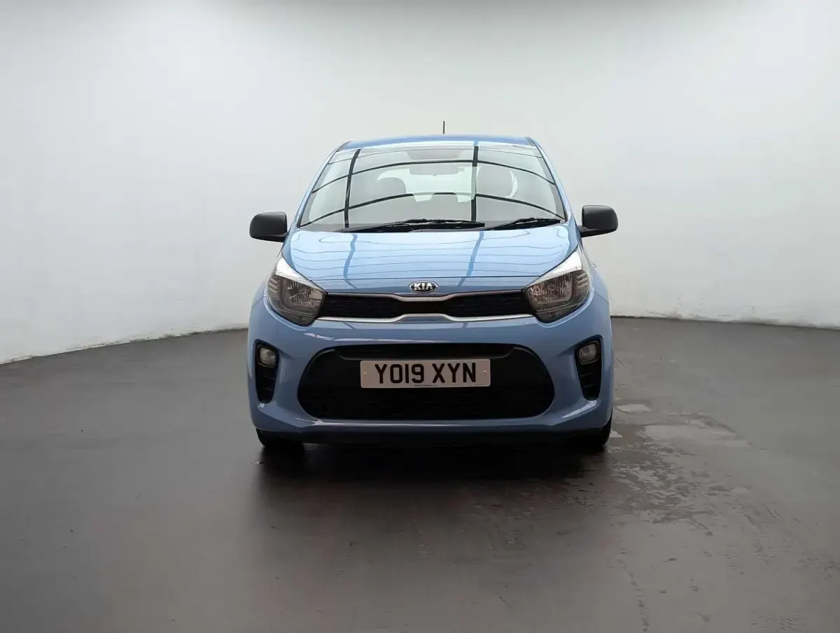 Used Kia Picanto 66 HP (48 kW) 2019 Blue Hatchback