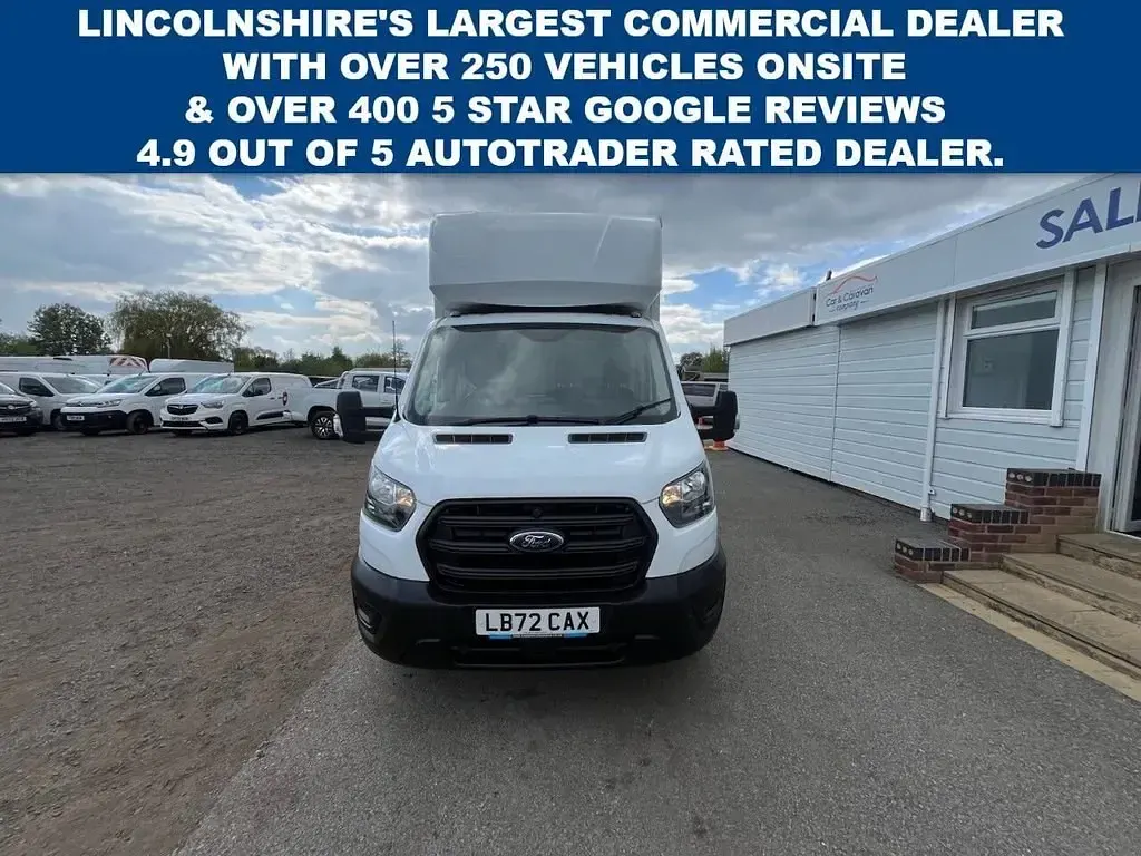 Używany Ford Transit S 130 KM (95 kW) 2022 Biały Kabriolet