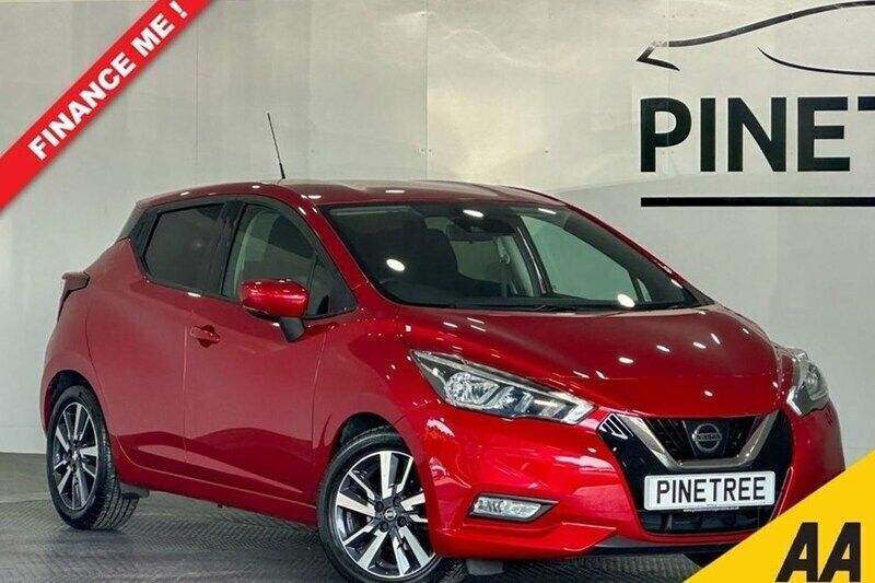 Red Used 2018 Nissan Micra N-Connecta Hatchback | £8,199 (Fair price) - Image 1/1
