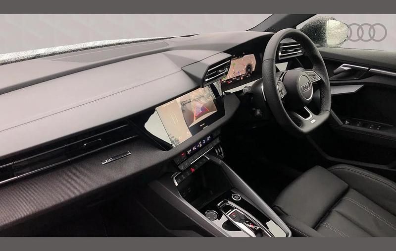 Used Audi A3 Black Edition 147 HP (108 kW) 2025 White Hatchback