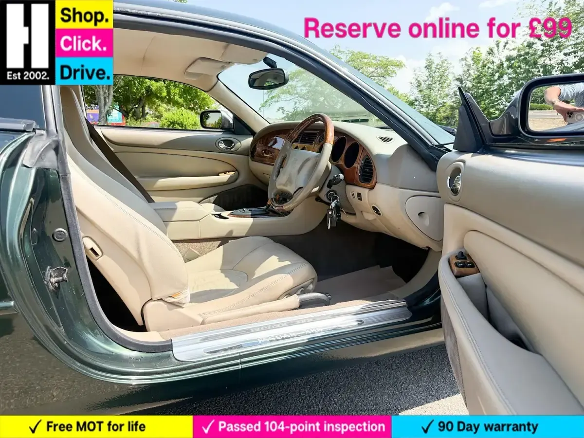 Used Jaguar XK8 290 HP (213 kW) 1998 Green Sedan