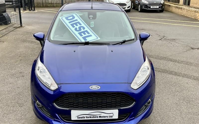 Used Ford Fiesta Titanium X 95 HP (69 kW) 2014 Blue Hatchback