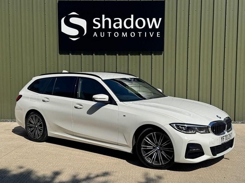 White Used 2020 BMW 320 M Sport Estate | £17,495 (Fair price) - Image 1/4