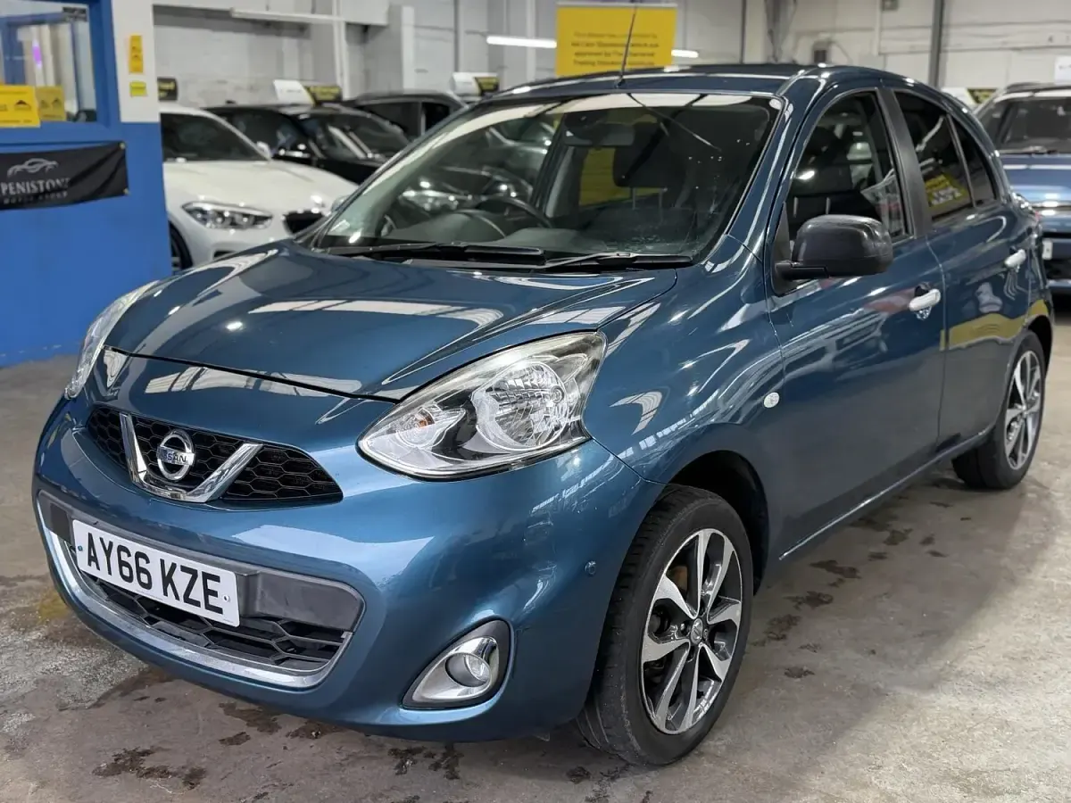 Used Nissan Micra N-TEC 80 HP (58 kW) 2016 Blue Hatchback