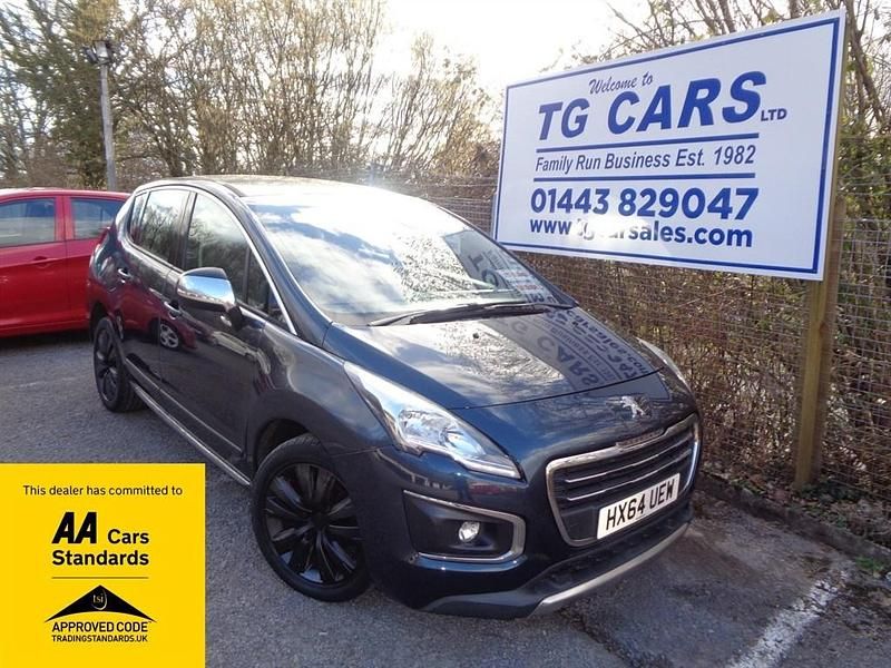Blue Used 2014 Peugeot 3008 Active Hatchback | £4,995 (Fair price) - Image 1/4
