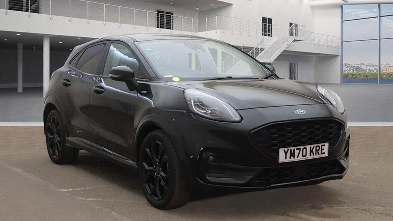 Black Used 2020 Ford Puma ST-Line X Hatchback | £12,490 (Fair price) - Image 1/4