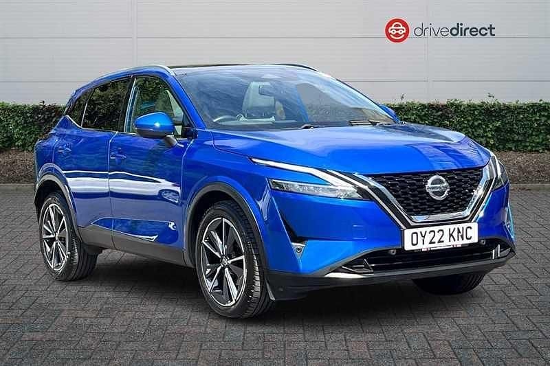 Blue Used 2022 Nissan Qashqai S SUV | £18,202 (Fair price) - Image 1/4