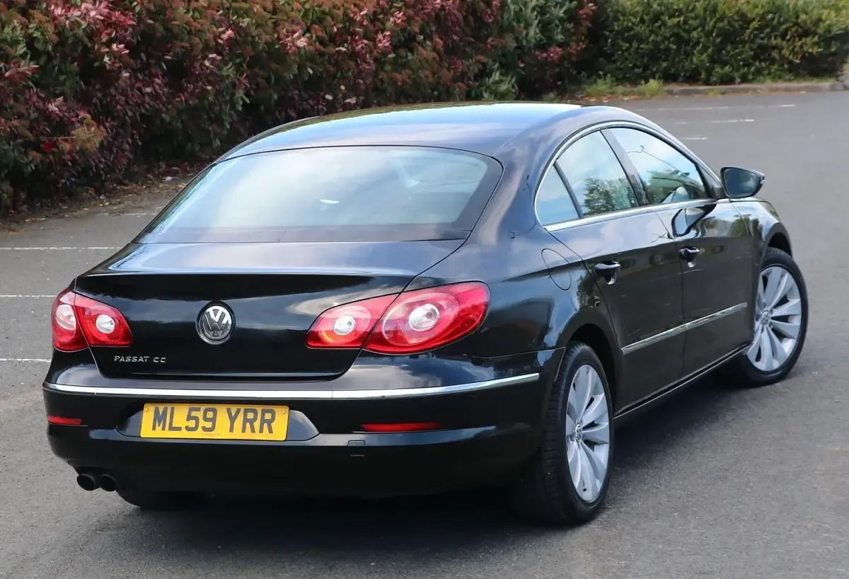 Used VW CC 160 HP (117 kW) 2009 Black Sedan