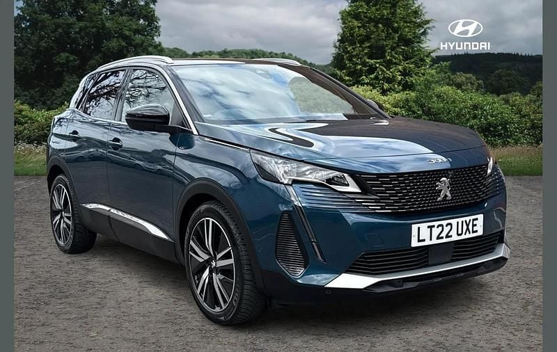 Used Peugeot 3008 Premium 128 HP (94 kW) 2022 Blue SUV