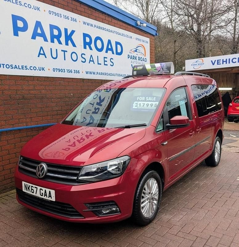 Used VW Caddy Maxi Life Life 2018 Red MPV