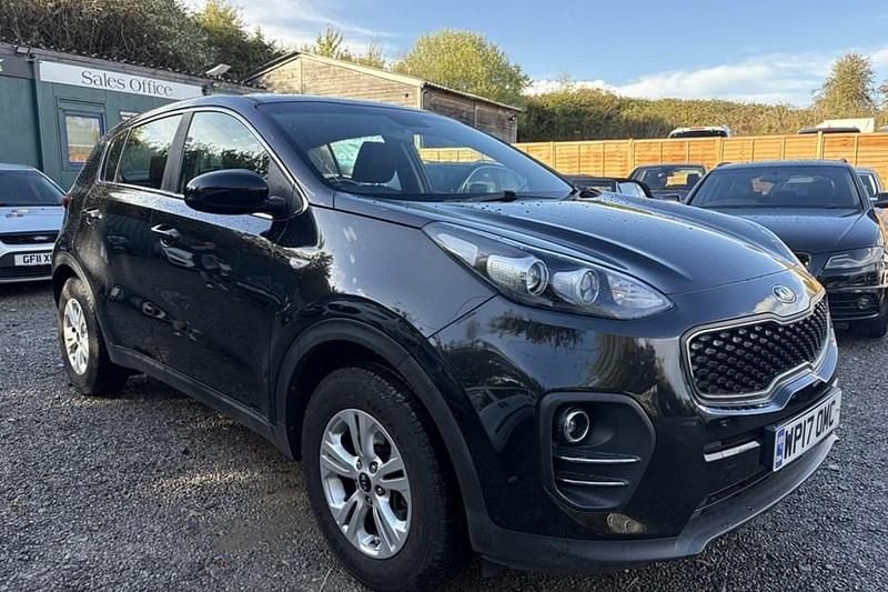 Black Used 2017 Kia Sportage 2 SUV | £7,495 (Good price) - Image 1/1