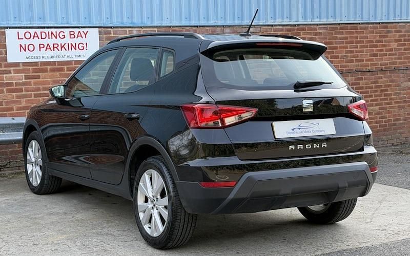 Used Seat Arona SE Technology 116 HP (85 kW) 2019 Black SUV