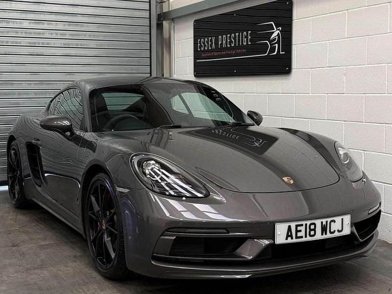 Grey Used 2018 Porsche 718 Cayman GTS Coupe | £37,989 - Image 1/4