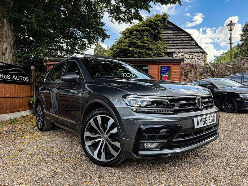 Grey Used 2019 VW Tiguan R-line SUV | £22,700 (Fair price) - Image 1/4