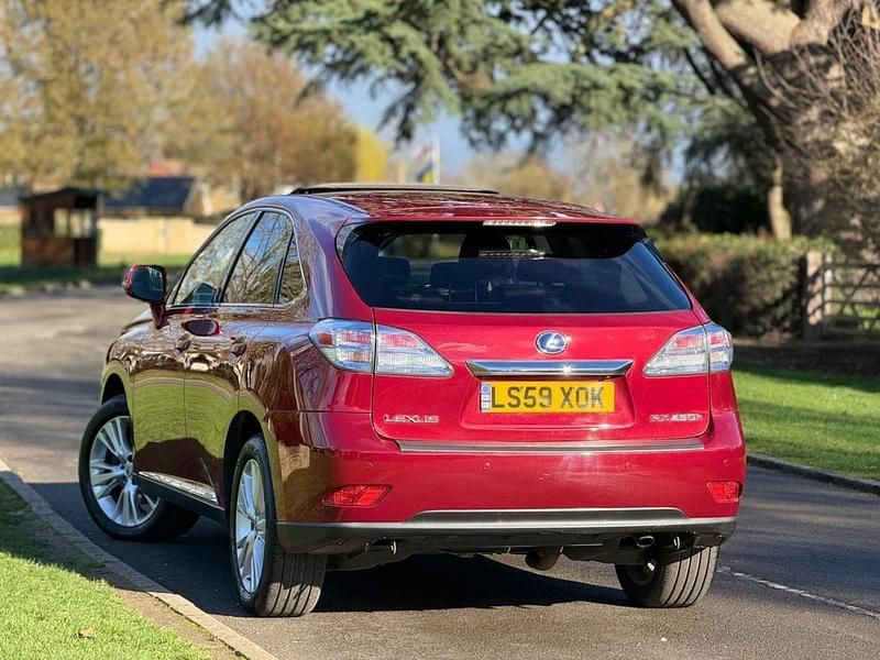 Used Lexus RX450h 2009 Red SUV
