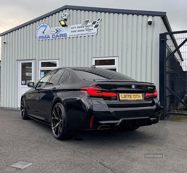 Used BMW 520 M Sport 2022 Black Sedan