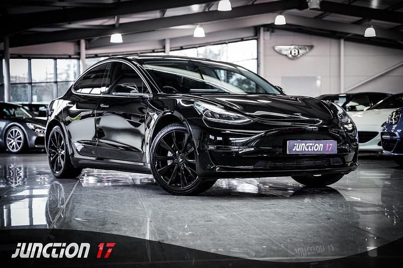 Black Used 2019 Tesla Model 3 Standard Range Sedan | £15,988 (Fair price) - Image 1/3