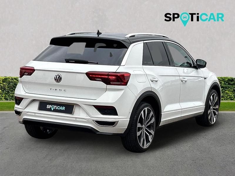 Used VW T-Roc R-line 148 HP (108 kW) 2019 White SUV