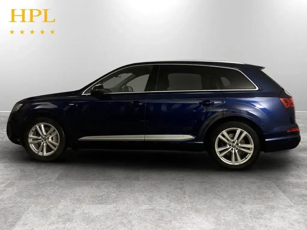 Used Audi Q7 S-Line 286 HP (210 kW) 2019 Blue SUV
