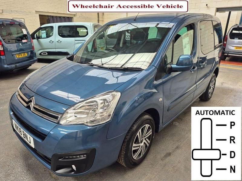 Blue Used 2018 Citroën Berlingo Feel MPV | £10,495 (Good price) - Image 1/4