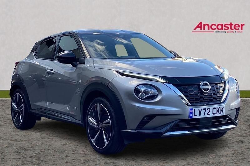Silver Used 2022 Nissan Juke Tekna+ SUV | £19,475 (Fair price) - Image 1/4