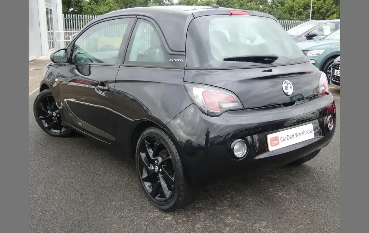 Used Vauxhall Adam 68 HP (50 kW) 2018 Black Hatchback