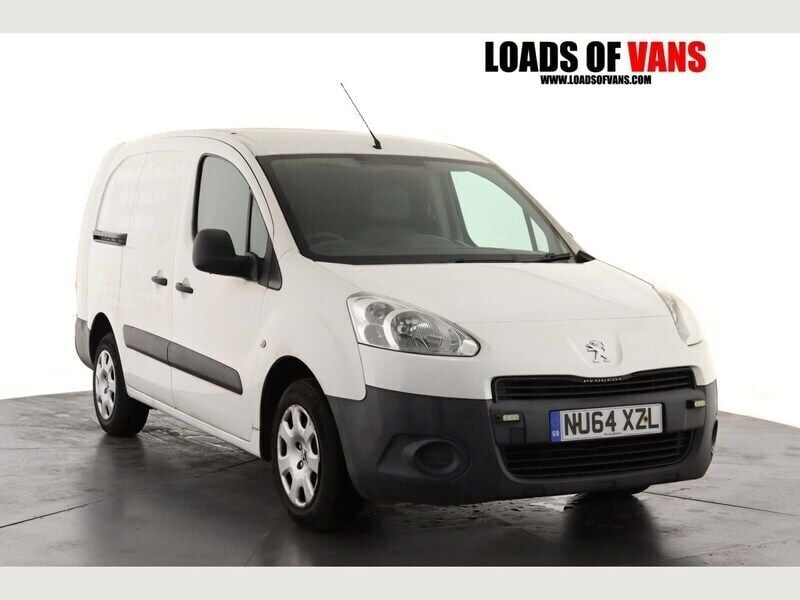 White Used 2014 Peugeot Partner S MPV | £2,699 (Good price) - Image 1/4