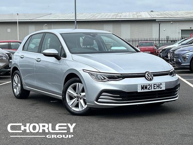 Silver Used 2021 VW Golf VIII S Hatchback | £16,041 (Good price) - Image 1/4