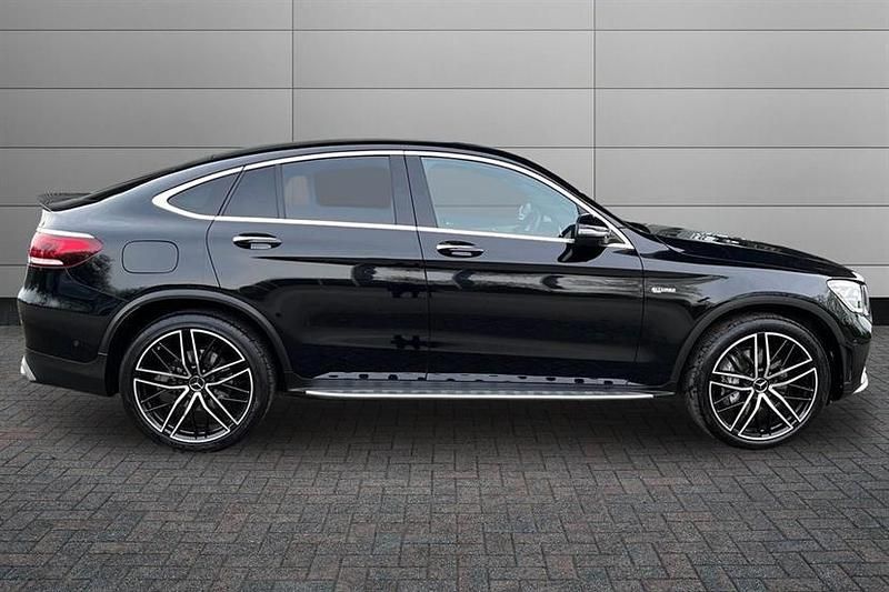 Used Mercedes GLC43 AMG Premium Plus 390 HP (286 kW) 2023 Obsidian black Coupe