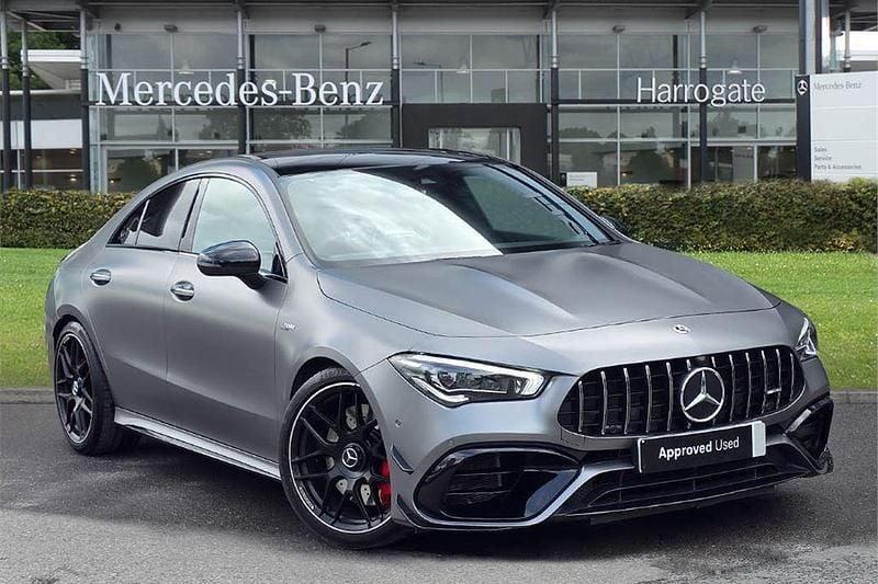 Grey Used 2023 Mercedes CLA45 AMG Coupe | £48,800 (Fair price) - Image 1/4