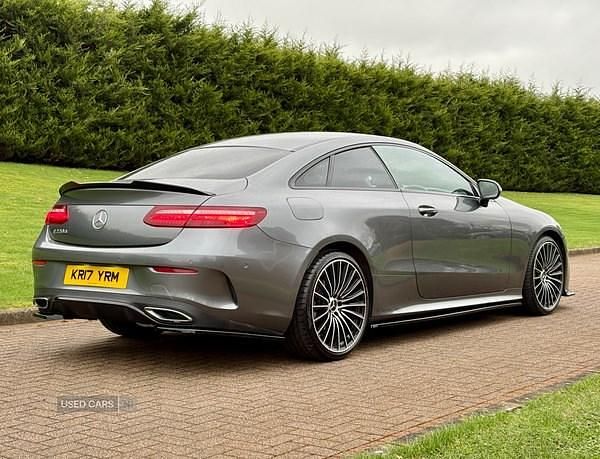 Used Mercedes E220 AMG line 2017 Grey Coupe