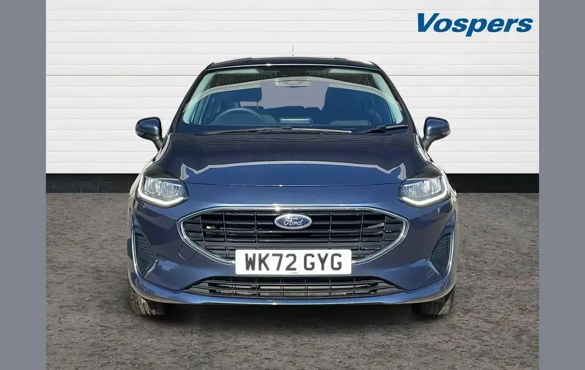 Used Ford Fiesta Trend 75 HP (55 kW) 2022 Blue Hatchback