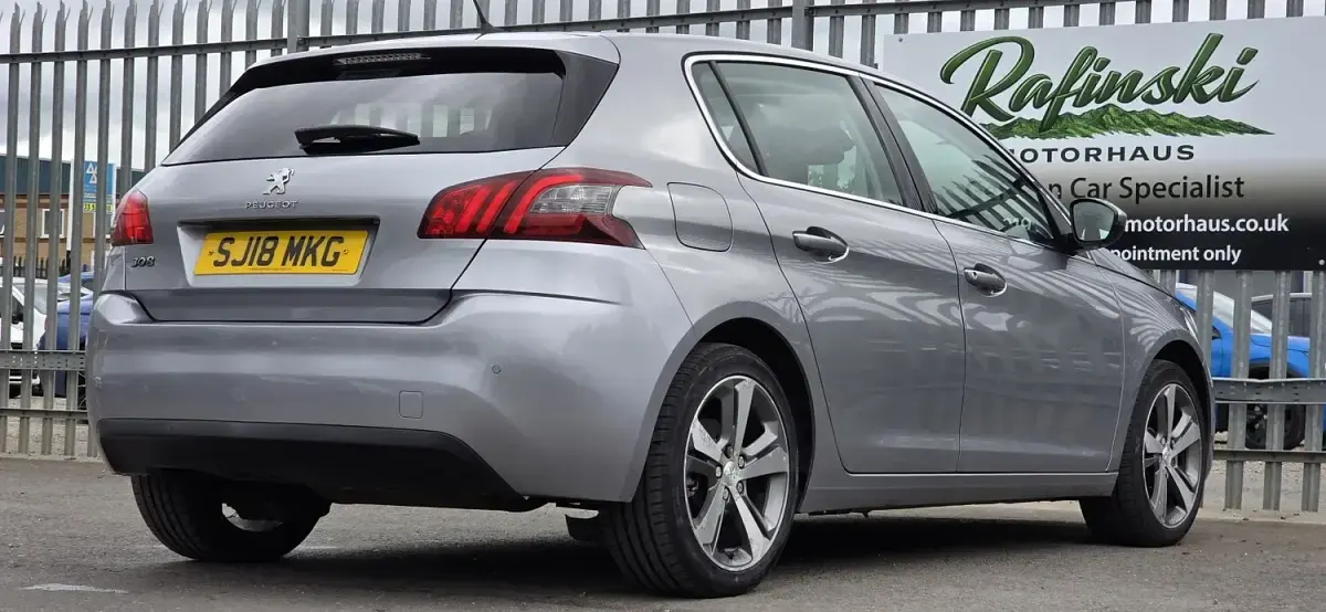 Used Peugeot 308 Allure 2018 Grey Hatchback