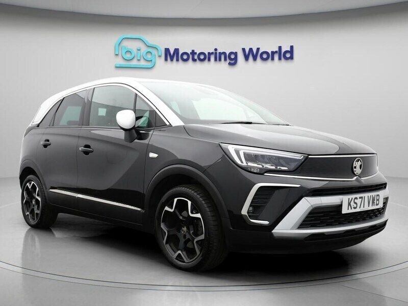 Black Used 2022 Vauxhall Crossland Ultimate SUV | £11,700 (Good price) - Image 1/4