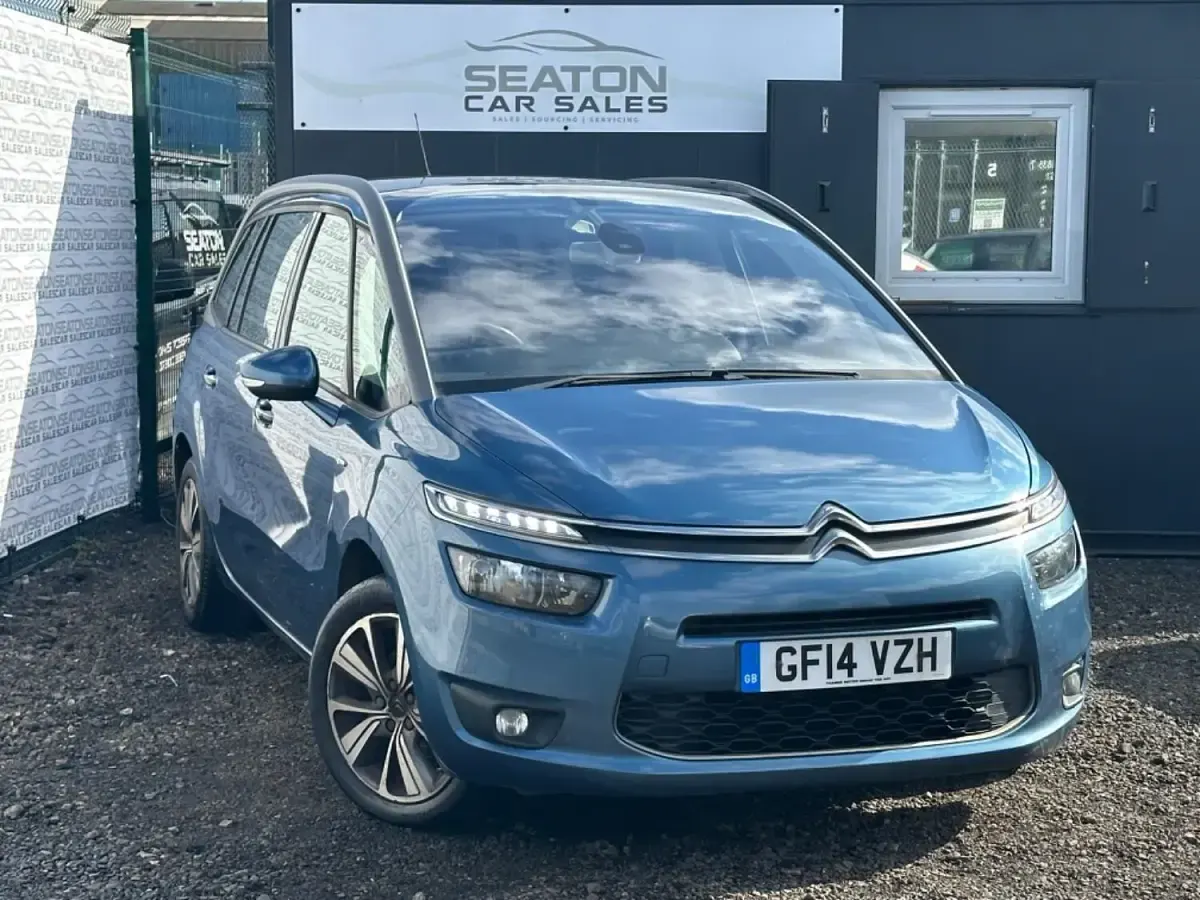 Używany Citroën C4 Exclusive 2014 Niebieski Minivan
