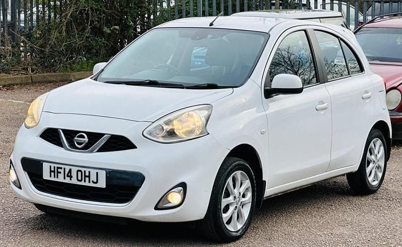 Used Nissan Micra Acenta 80 HP (58 kW) 2014 White Hatchback