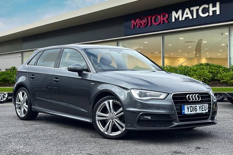 Used Audi A3 Sportback S-Line 2016 Grey Hatchback