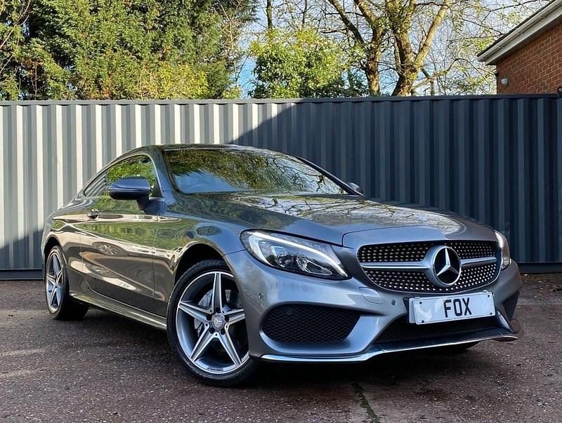 Grey Used 2016 Mercedes C200 AMG line Coupe | £11,998 (A bit pricey) - Image 1/4