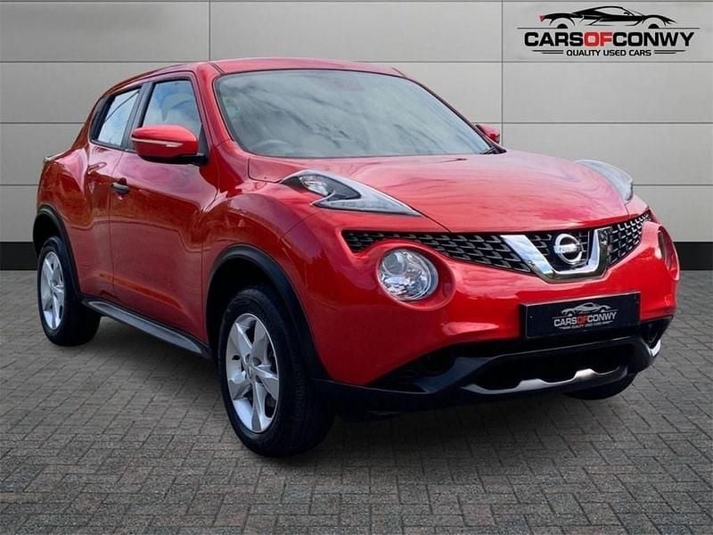 Used Nissan Juke Visia 94 HP (69 kW) 2017 Red SUV