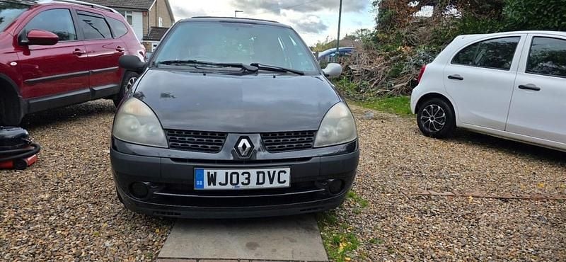 Black Used 2003 Renault Clio II Expression Hatchback | £999 (Super price) - Image 1/4