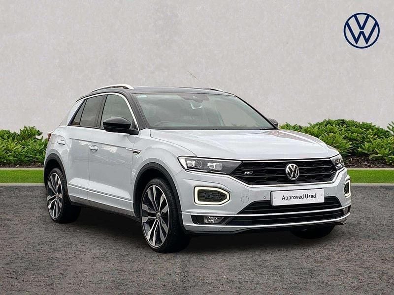 Silver Used 2020 VW T-Roc R-line SUV | £18,850 (Fair price) - Image 1/4