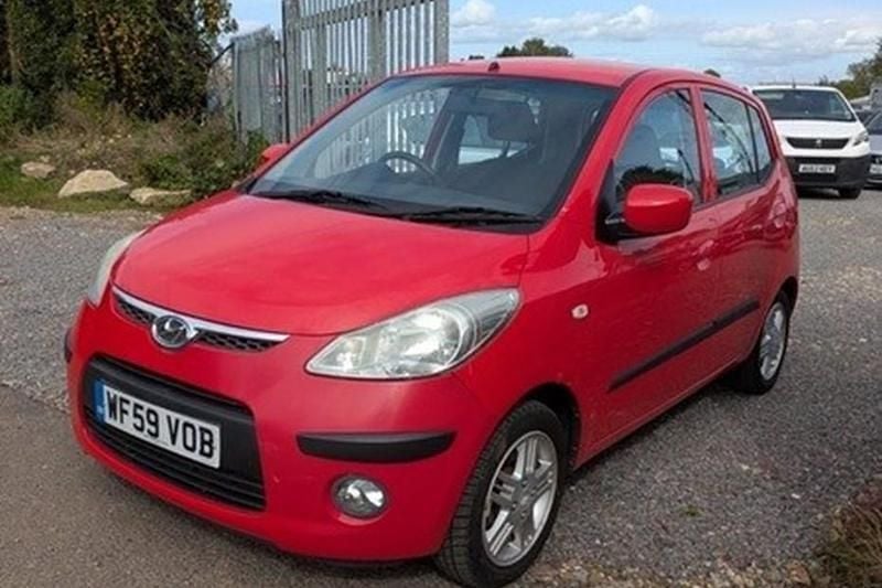 Red Used 2009 Hyundai i10 Comfort Hatchback | £2,495 (Fair price) - Image 1/1