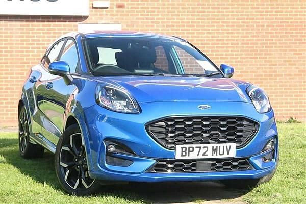 Blue Used 2022 Ford Puma Gen-E ST-Line X Hatchback | £16,590 (Fair price) - Image 1/1