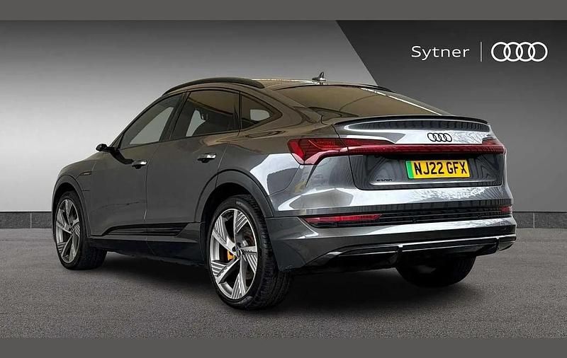 Used Audi e-tron Sportback Advanced 300 kW (408 HP) 2022 Grey SUV