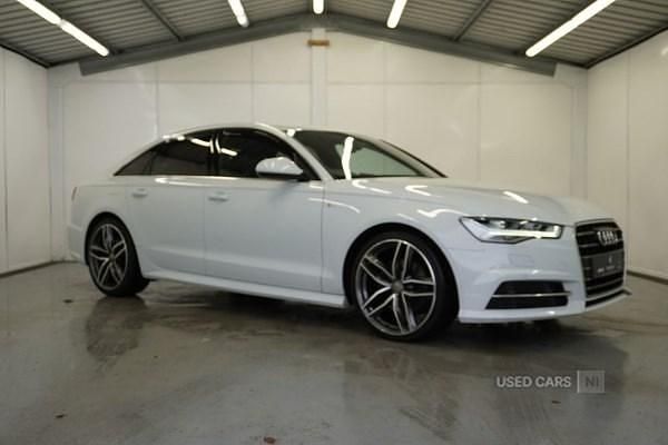Used Audi A6 S-Line 190 HP (139 kW) 2017 White Sedan