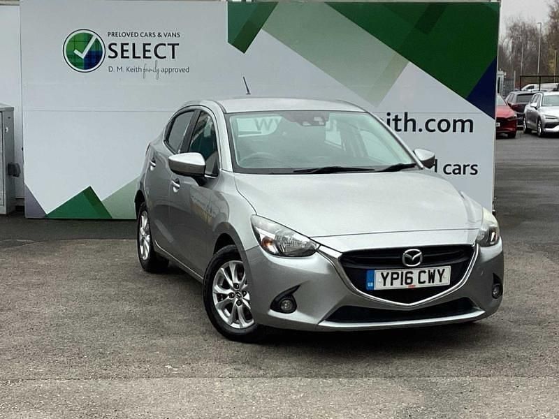Silver Used 2016 Mazda 2 Hatchback | £6,270 (Good price) - Image 1/4
