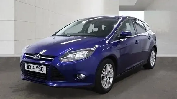 Używany Ford Focus Titanium 115 KM (84 kW) 2014 Niebieski Hatchback