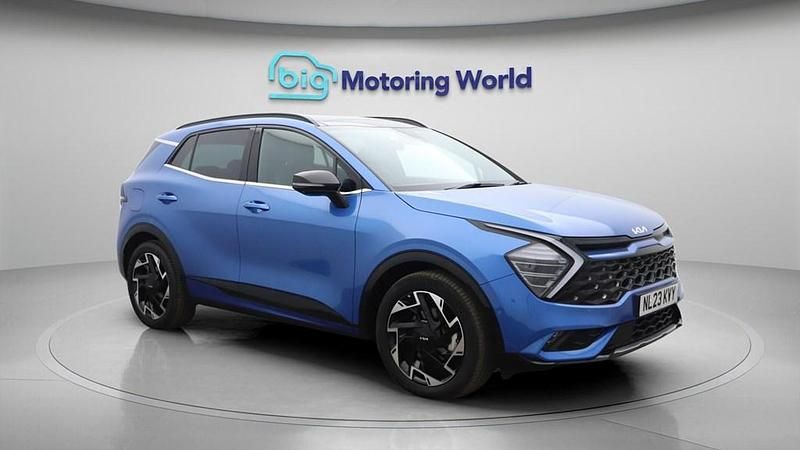 Used Kia Sportage GT-Line S 261 HP (191 kW) 2023 Blue SUV