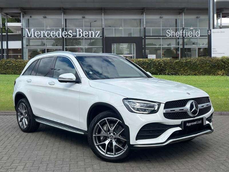 White Used 2022 Mercedes GLC300e AMG Line Premium Plus SUV | £35,000 (Fair price) - Image 1/4